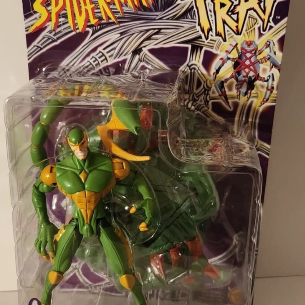 1997 Toy Biz Marvel Spider-Man Web Trap Sinister Scorpion Action Figure New Sealed